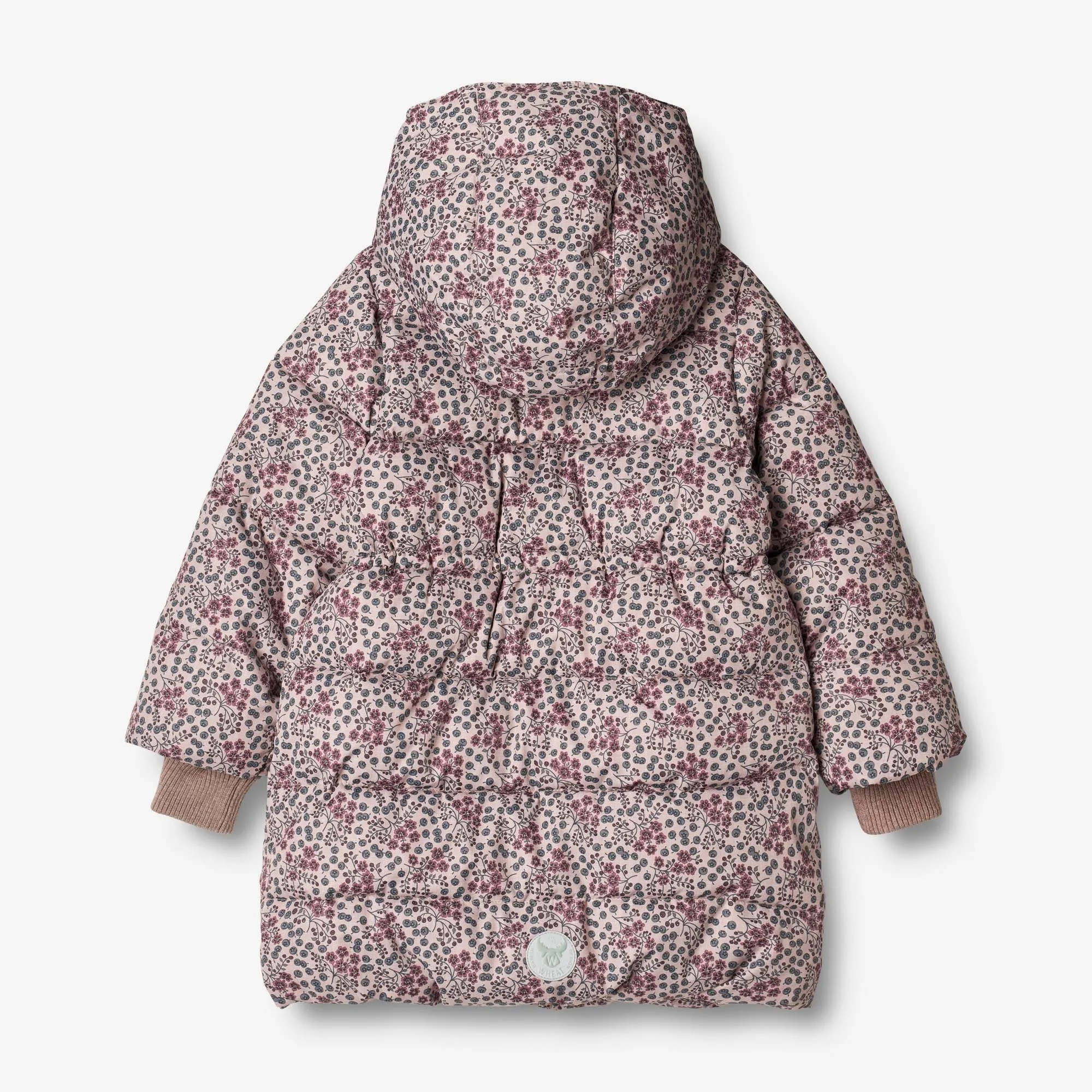 Puffer Coat Yrsa - pale lilac berries