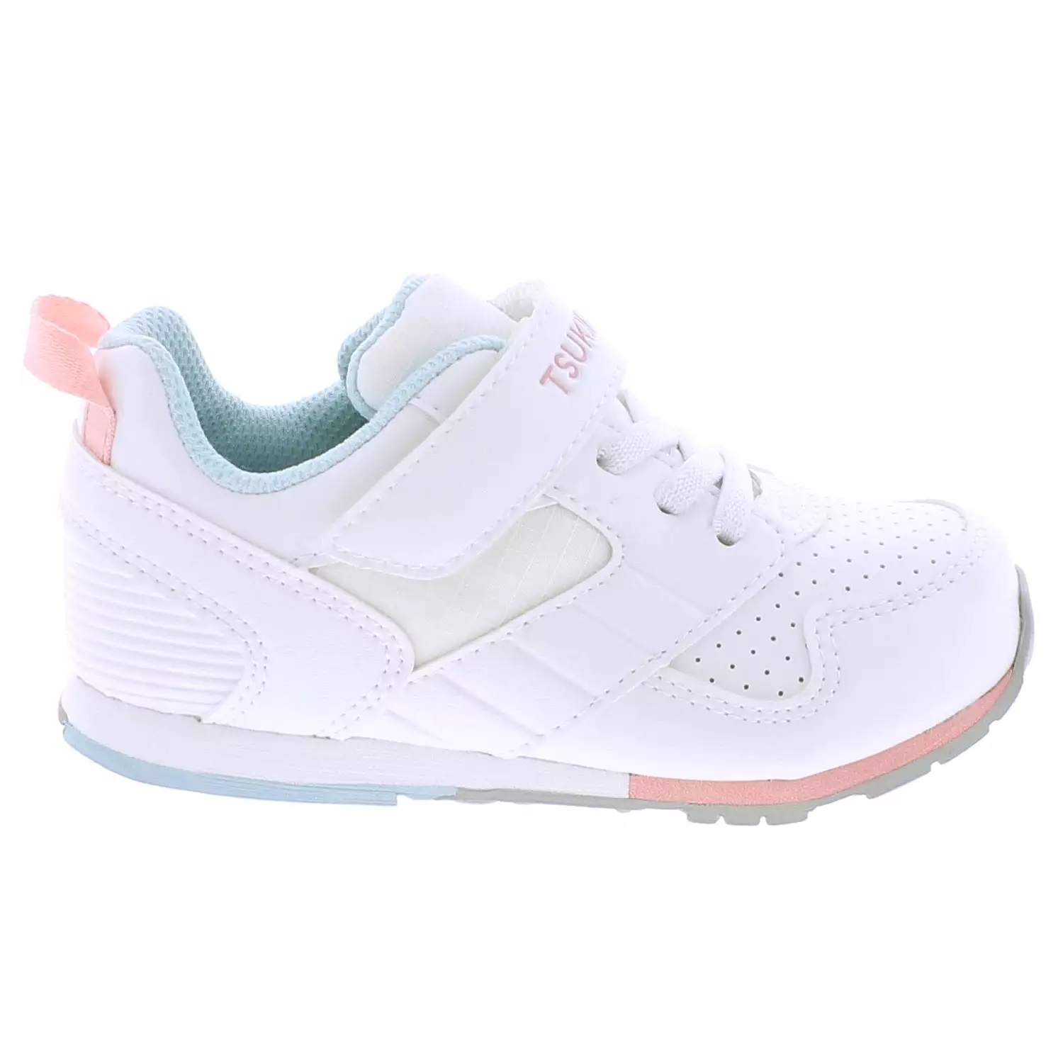 Racer Kid's Athletic Sneaker - White/Pink