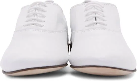 Repetto White Zizi Oxfords