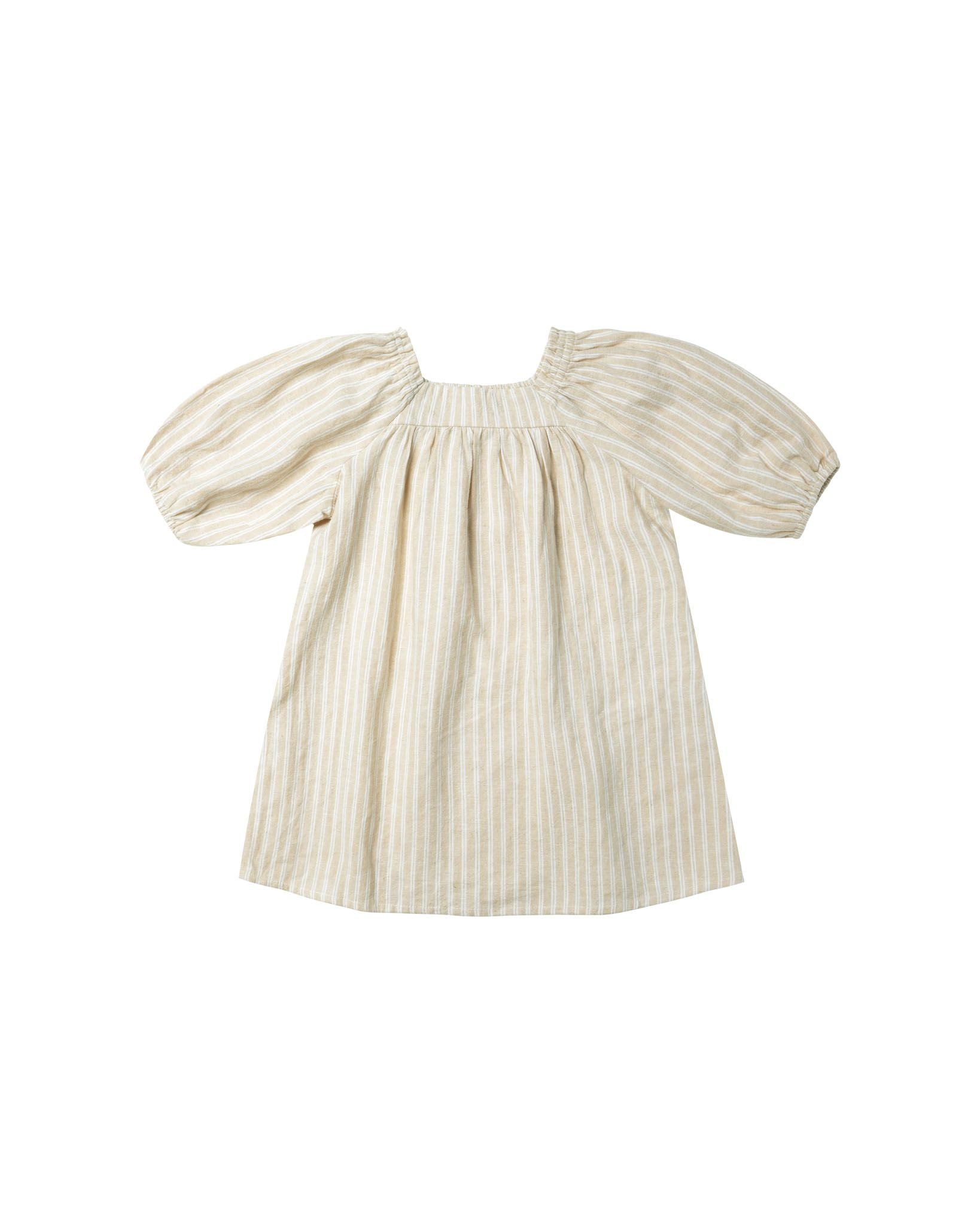 Rylee & Cru - Champagne Stripe Talee Dress