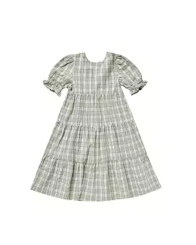 Rylee & Cru - Pewter Plaid Frannie Dress