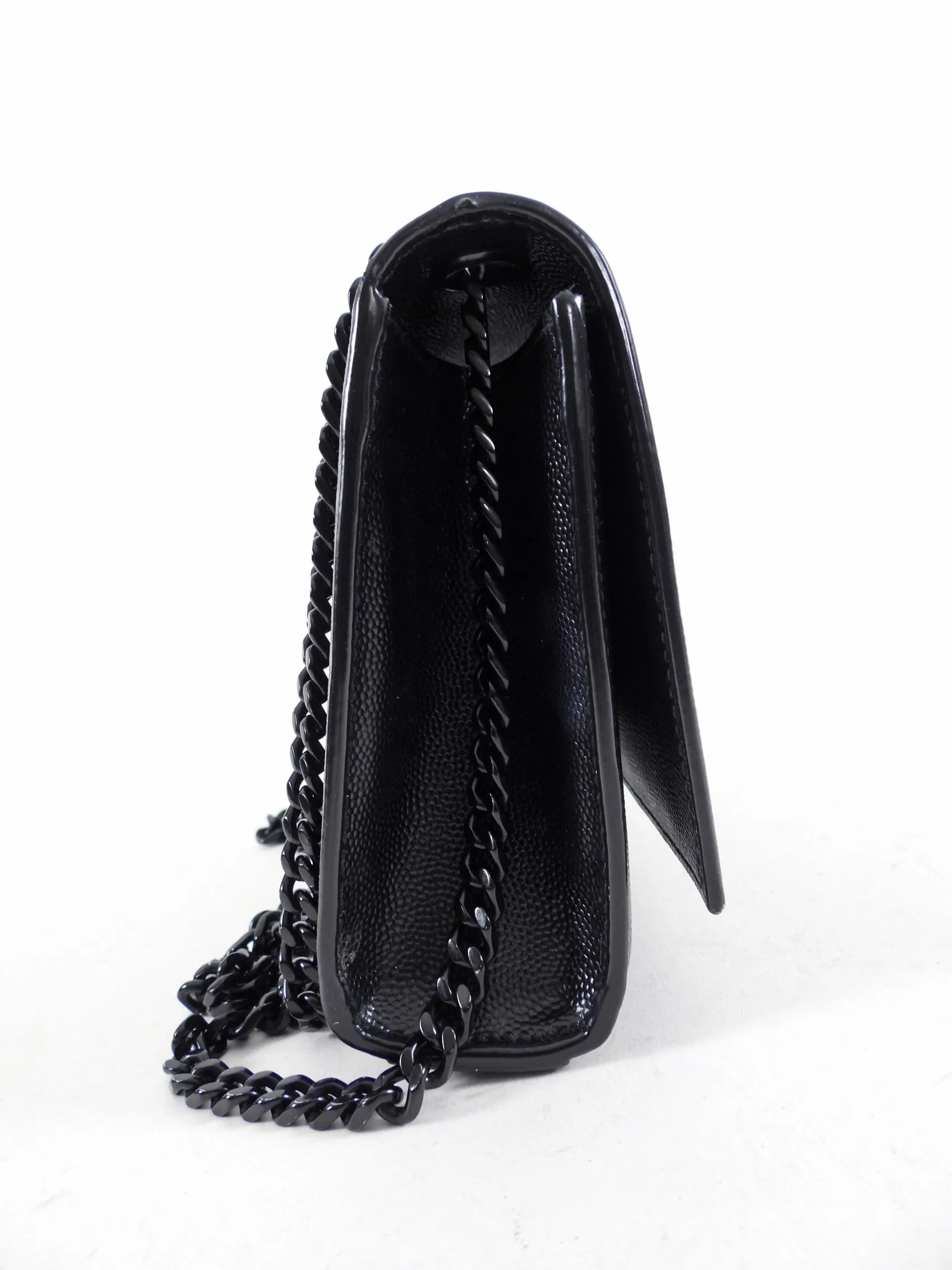 Saint Laurent Small All Black Kate Bag