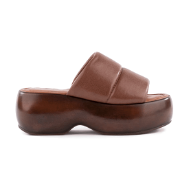 Seychelles Sorry About It Slip-On Platform Sandals - Brown