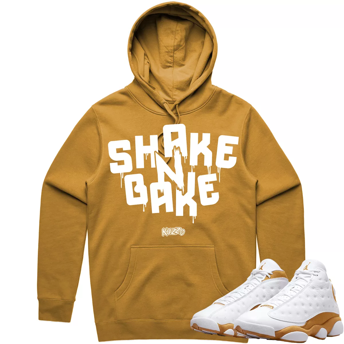 SHAKE N BAKE - Wheat Sneaker Hoodie