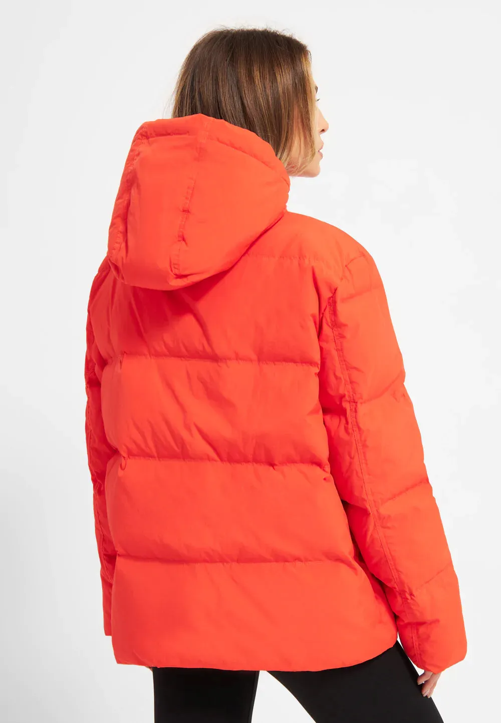 Short Hooded Puffer Jacket