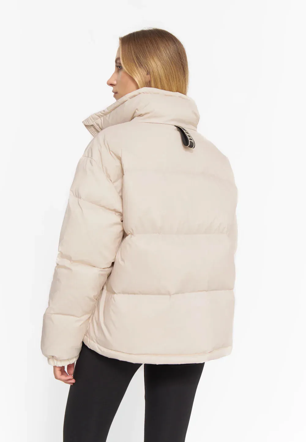 Short Hooded Puffer Jacket