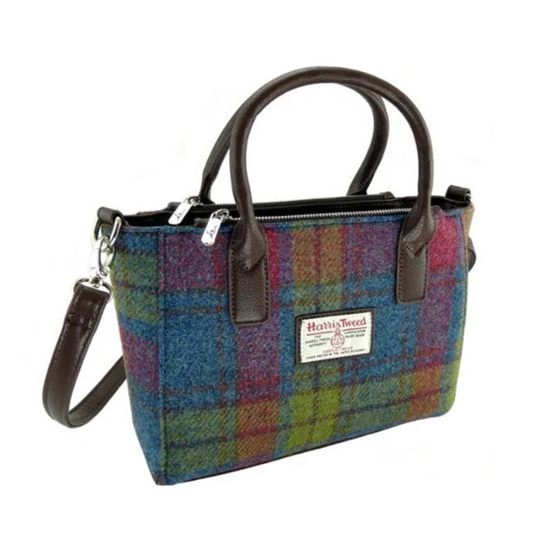 Small Tote Bag 'Brora' with Harris Tweed