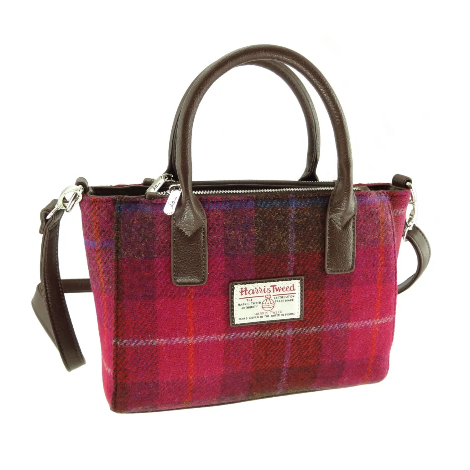 Small Tote Bag 'Brora' with Harris Tweed