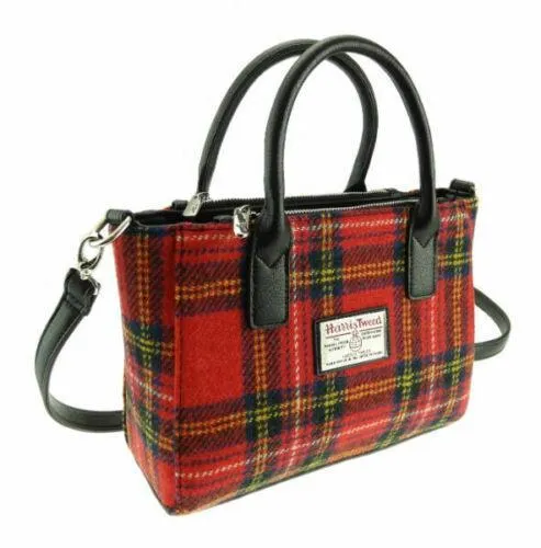 Small Tote Bag 'Brora' with Harris Tweed