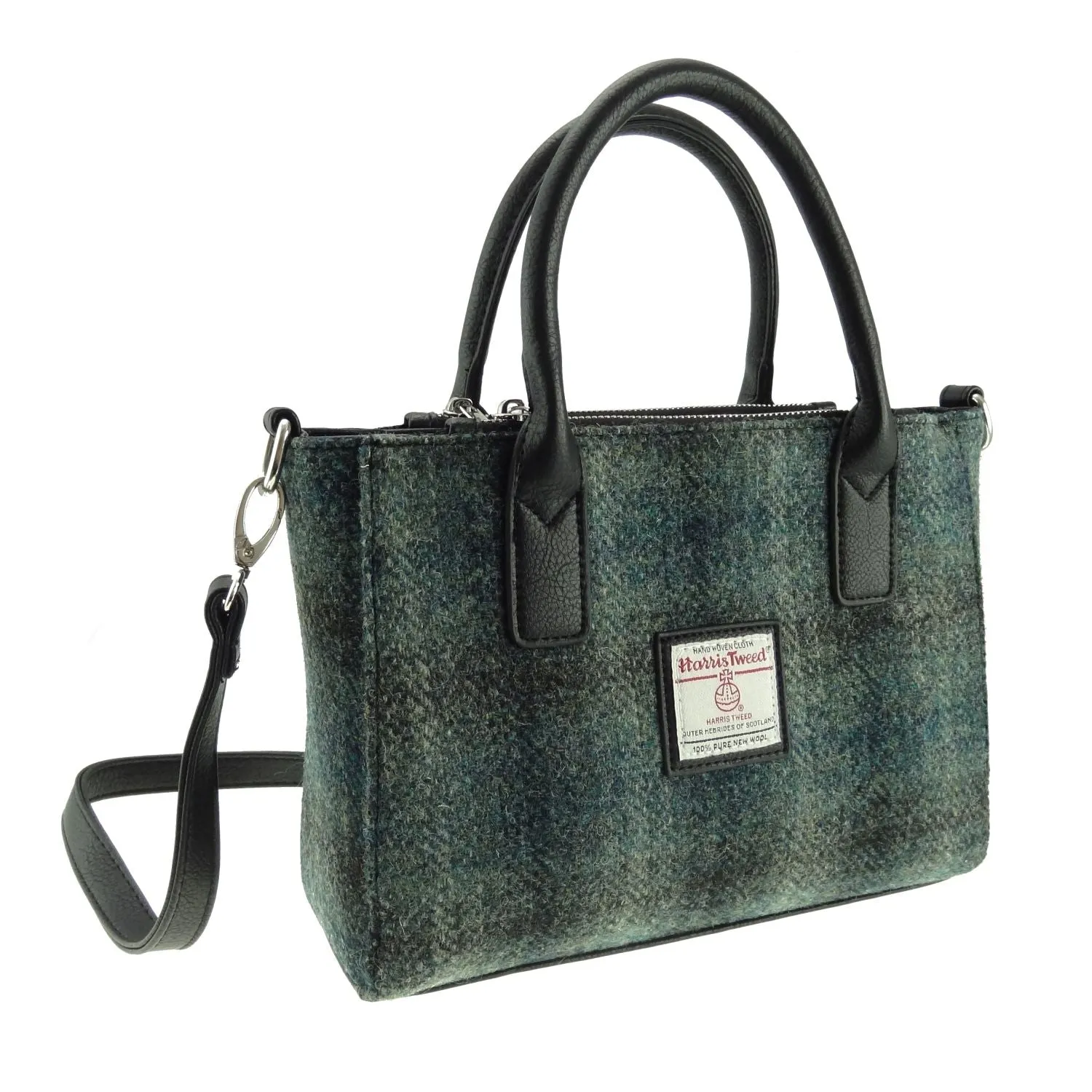 Small Tote Bag 'Brora' with Harris Tweed