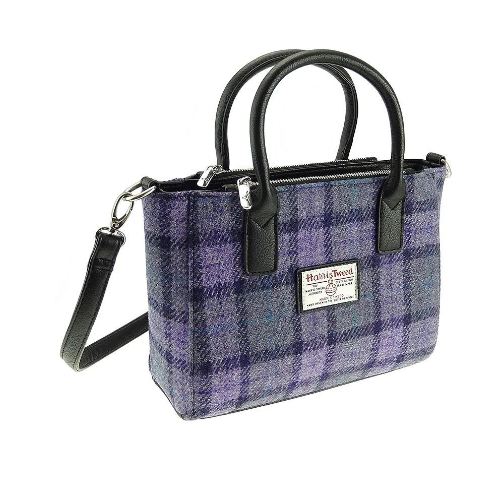 Small Tote Bag 'Brora' with Harris Tweed