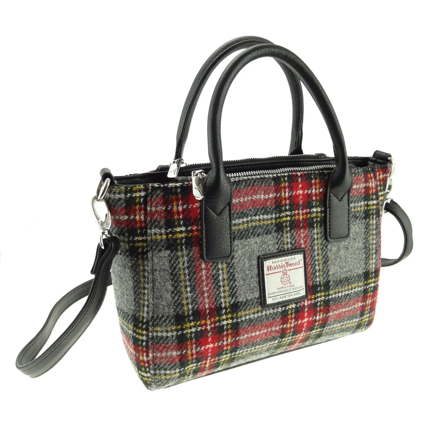 Small Tote Bag 'Brora' with Harris Tweed