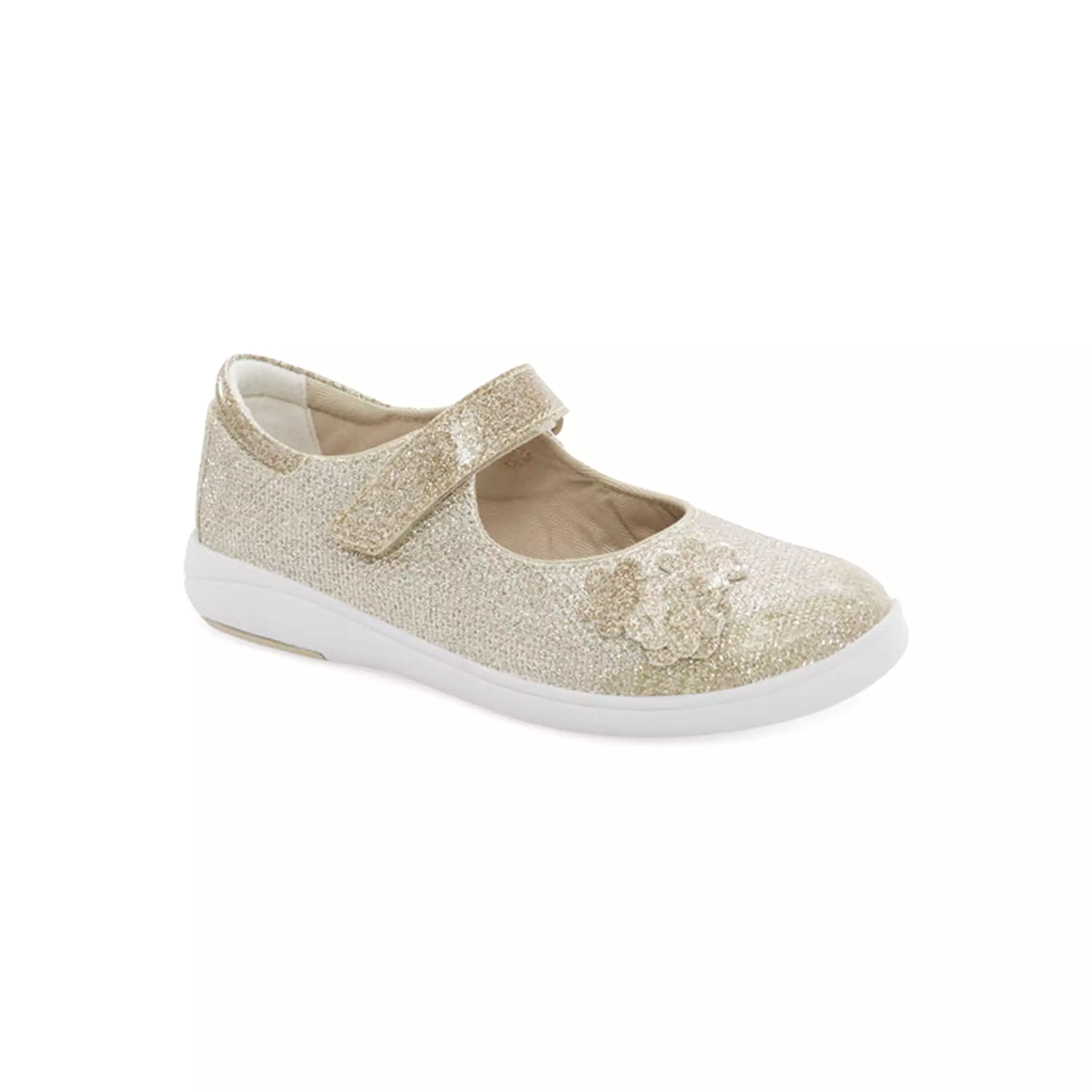 SR Holly Mary Jane Sparkle Sneaker - Champagne