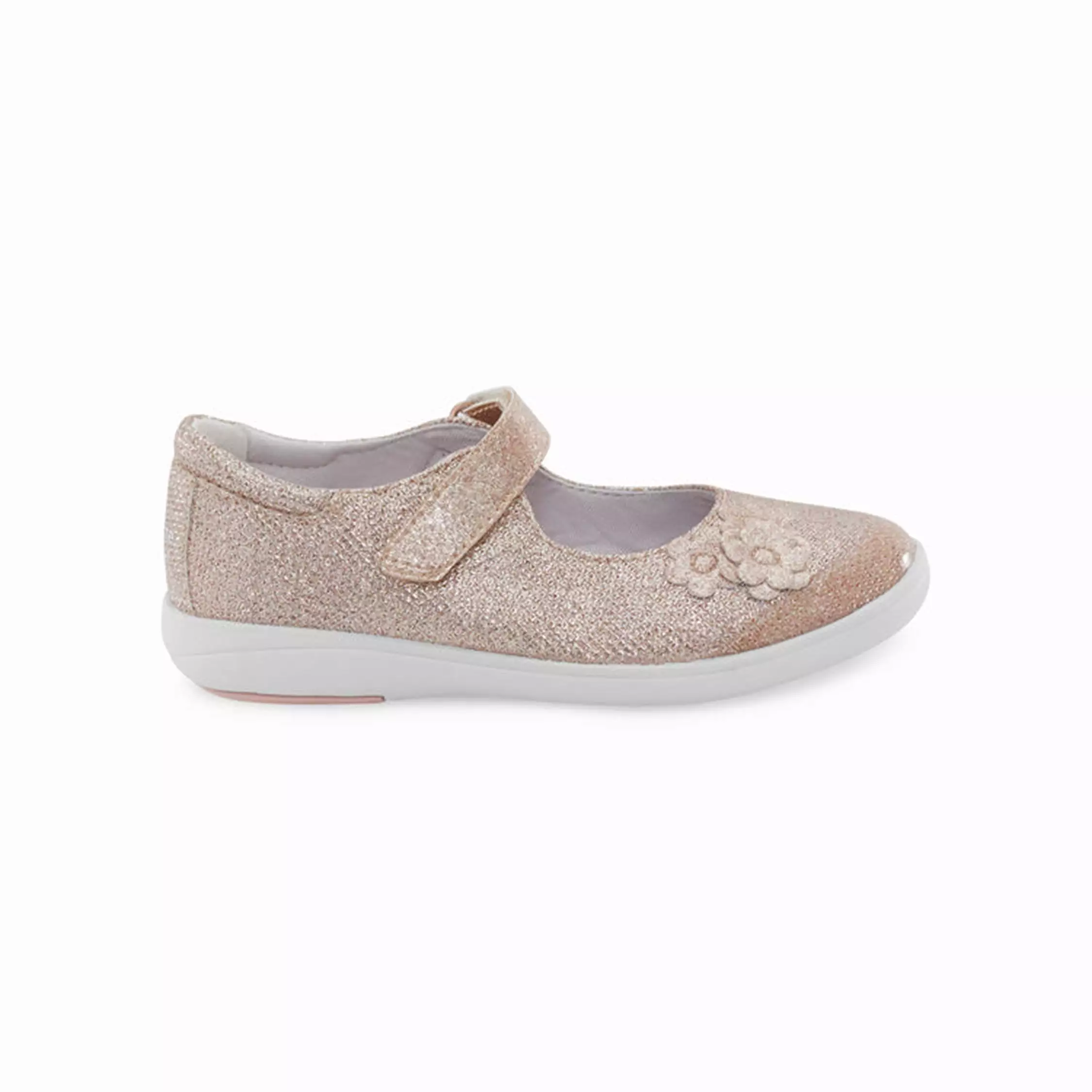 SR Holly Mary Jane Sparkle Sneaker - Rose Gold