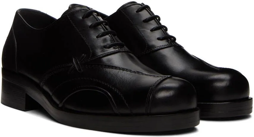 Stefan Cooke Black Leather Oxfords