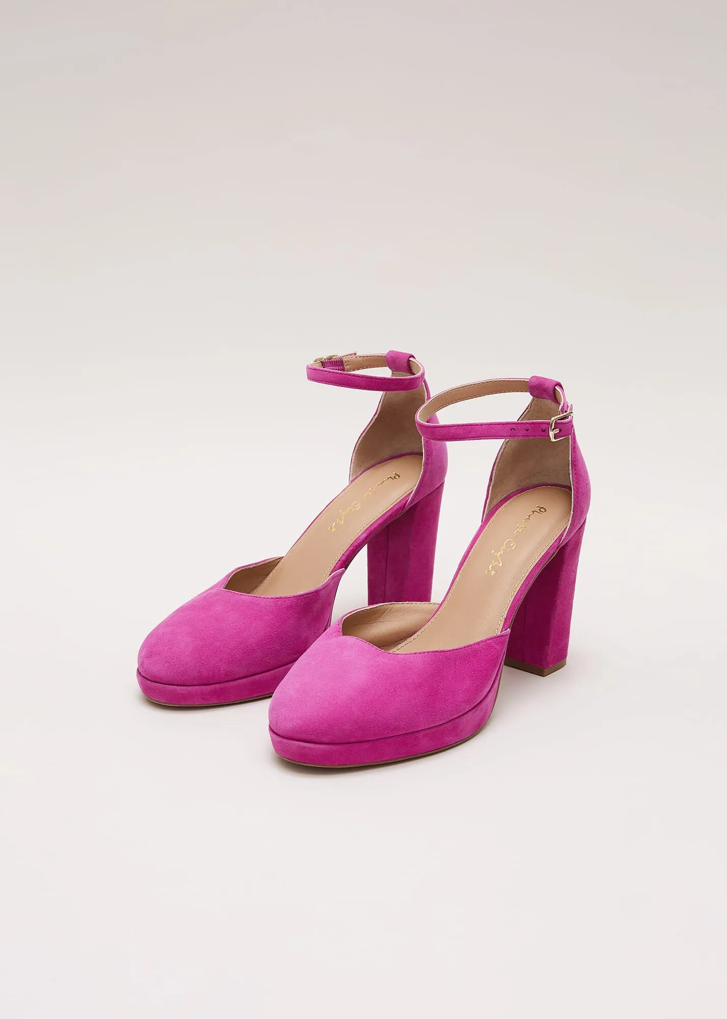 Suede Platform Shoes