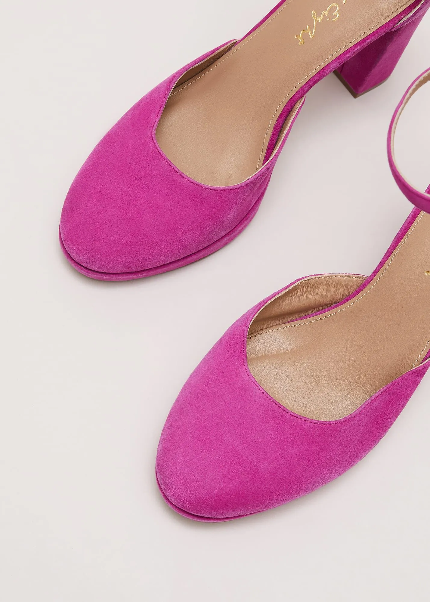 Suede Platform Shoes