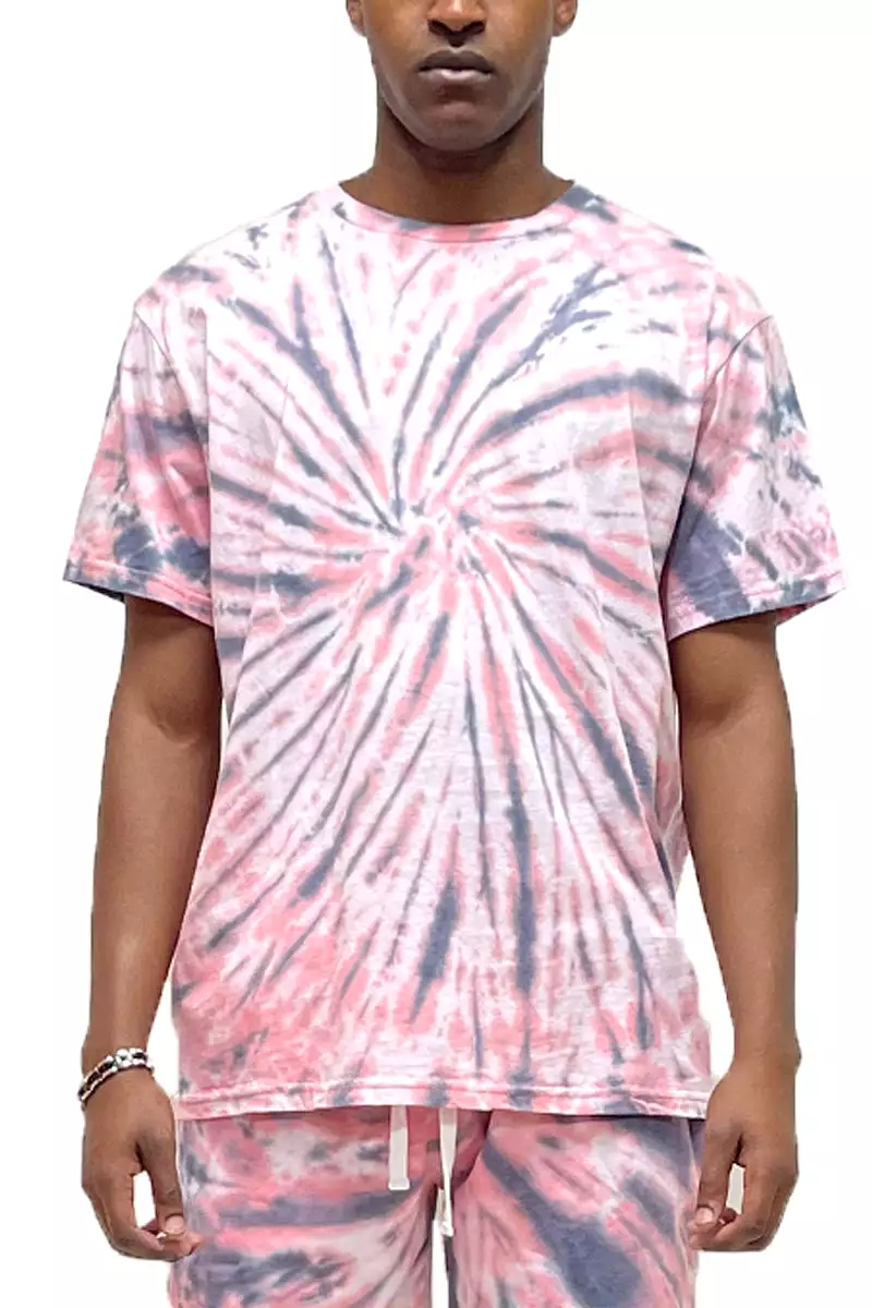 Swirly Cotton Tye Dye T-Shirt