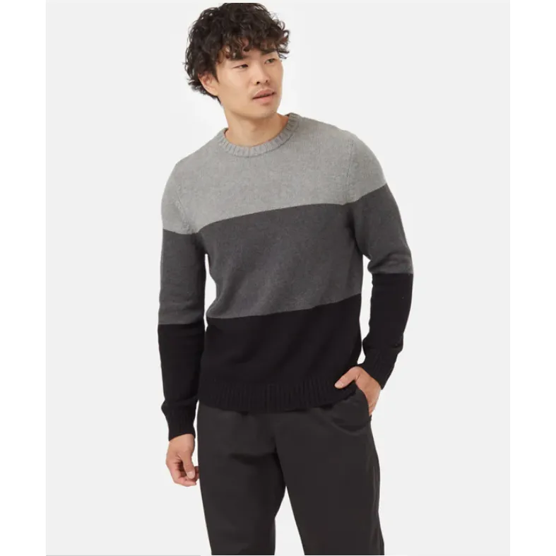 Tentree Highline Blocked Crew Sweater Men's