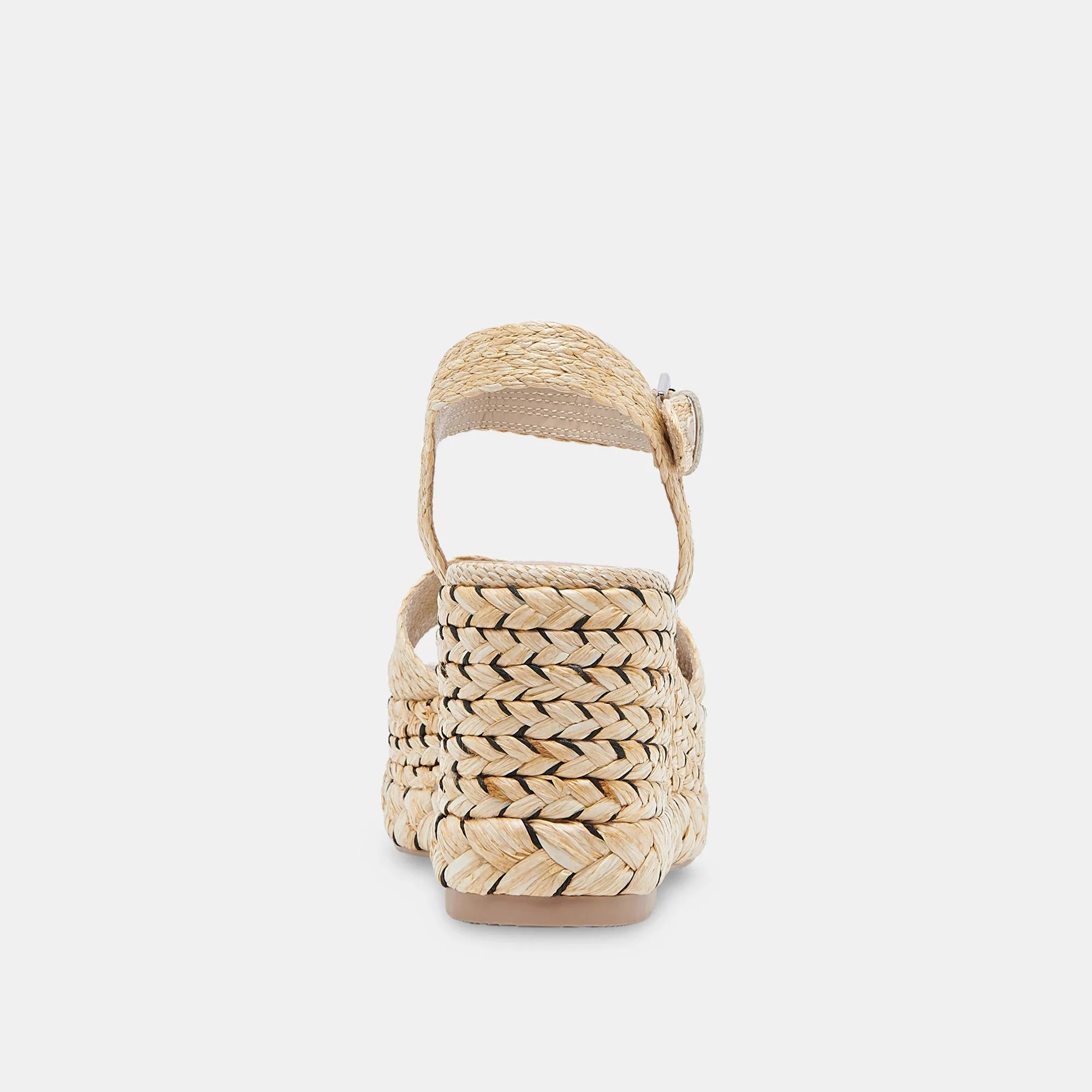 TIAGO WEDGES LT NATURAL RAFFIA - re:vita