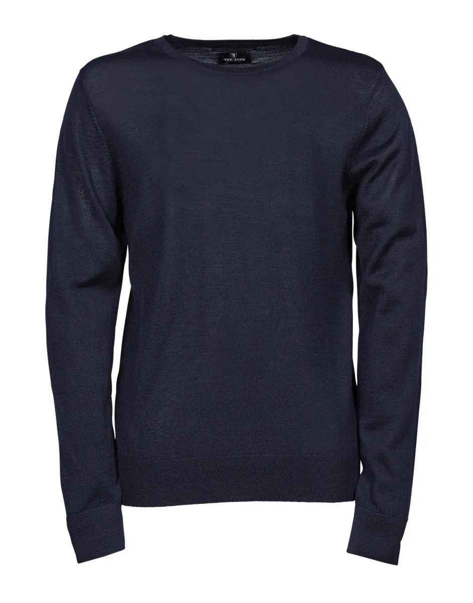 TJ6000 Tee Jays Men's Crew Neck Knitted Sweater