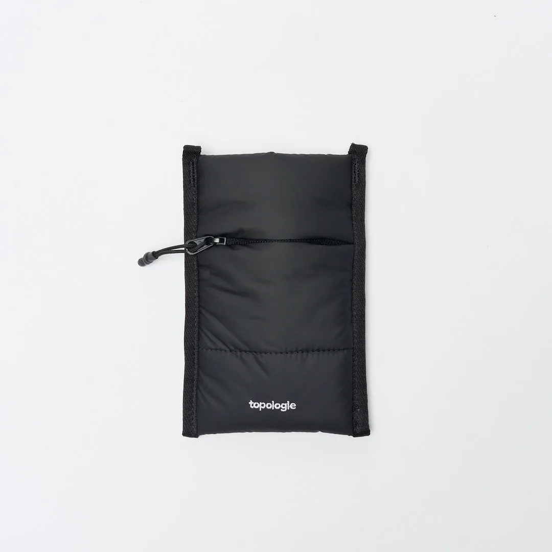 Topologie - Wares Bags Phone Sleeve (Black Puffer)