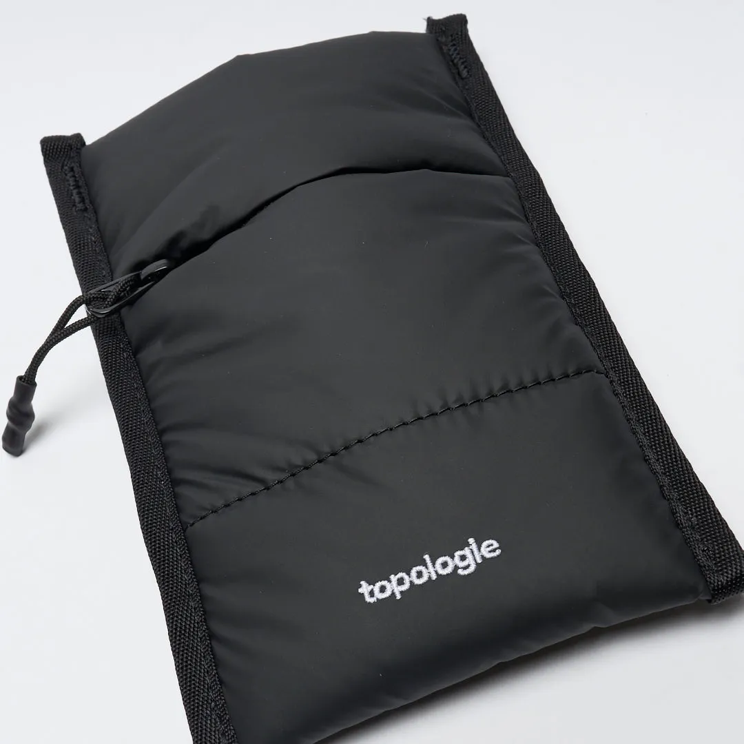 Topologie - Wares Bags Phone Sleeve (Black Puffer)