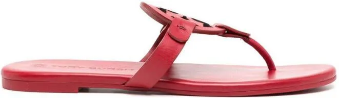 Tory Burch Miller flip flops Red