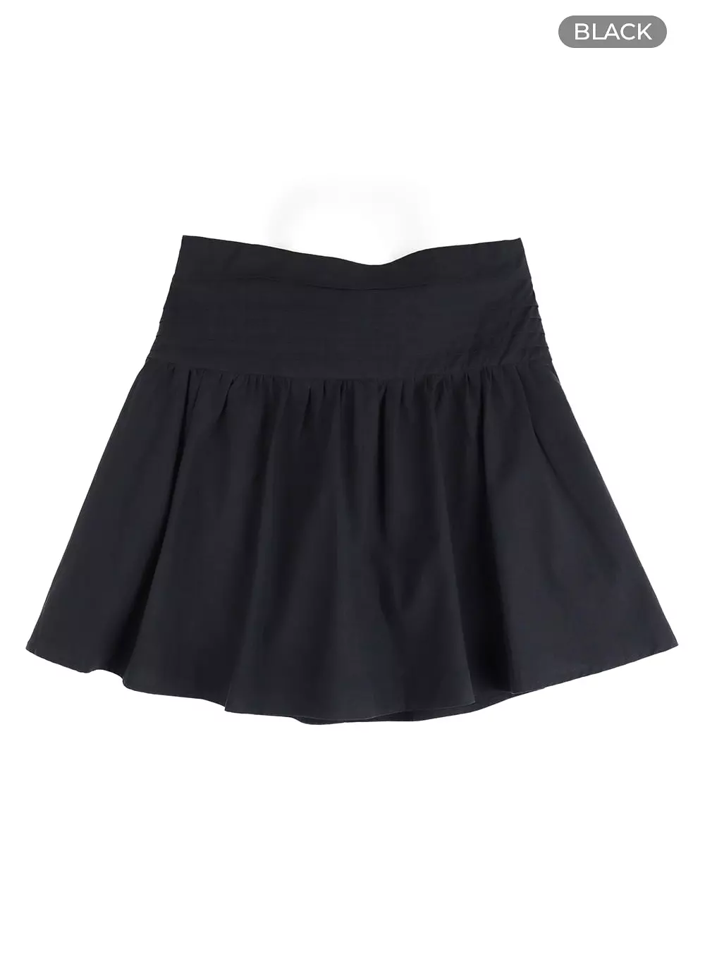 Tucked Flare Mini Skirt OM404