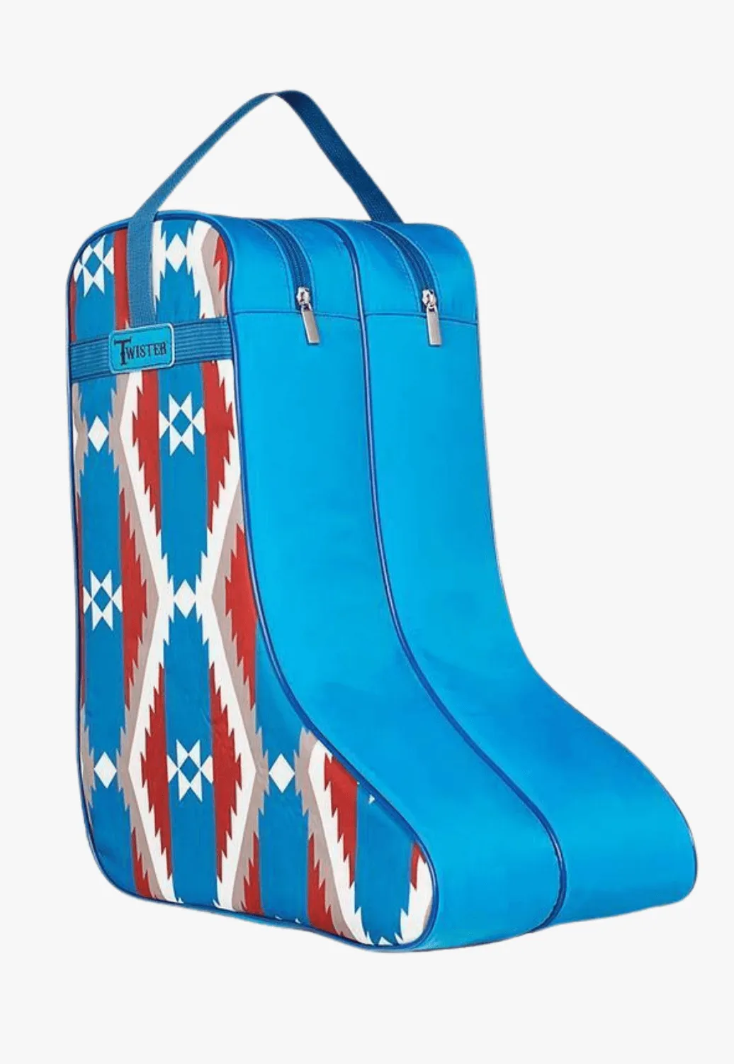 Twister Adults Boot Bag Southwestern Red White Blue