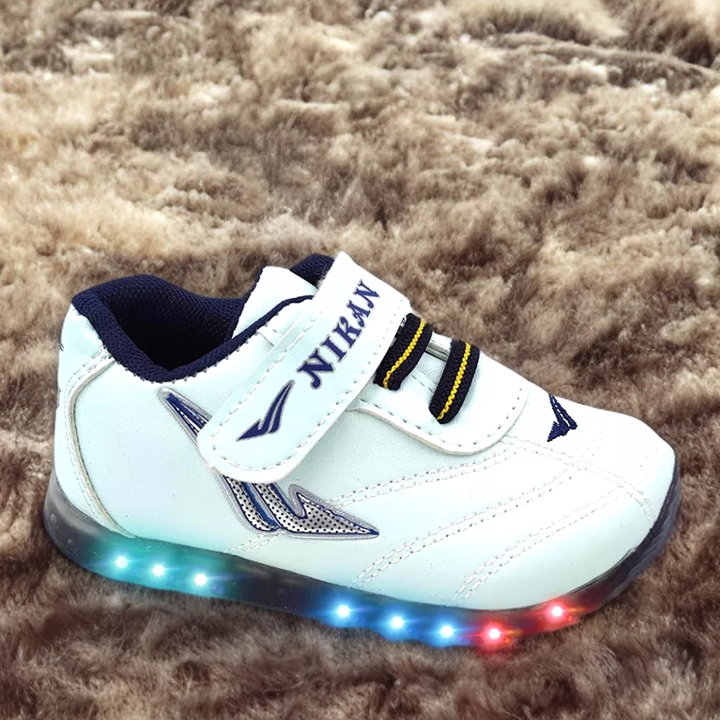 Urbanfeet LED Light White Sports Shoes