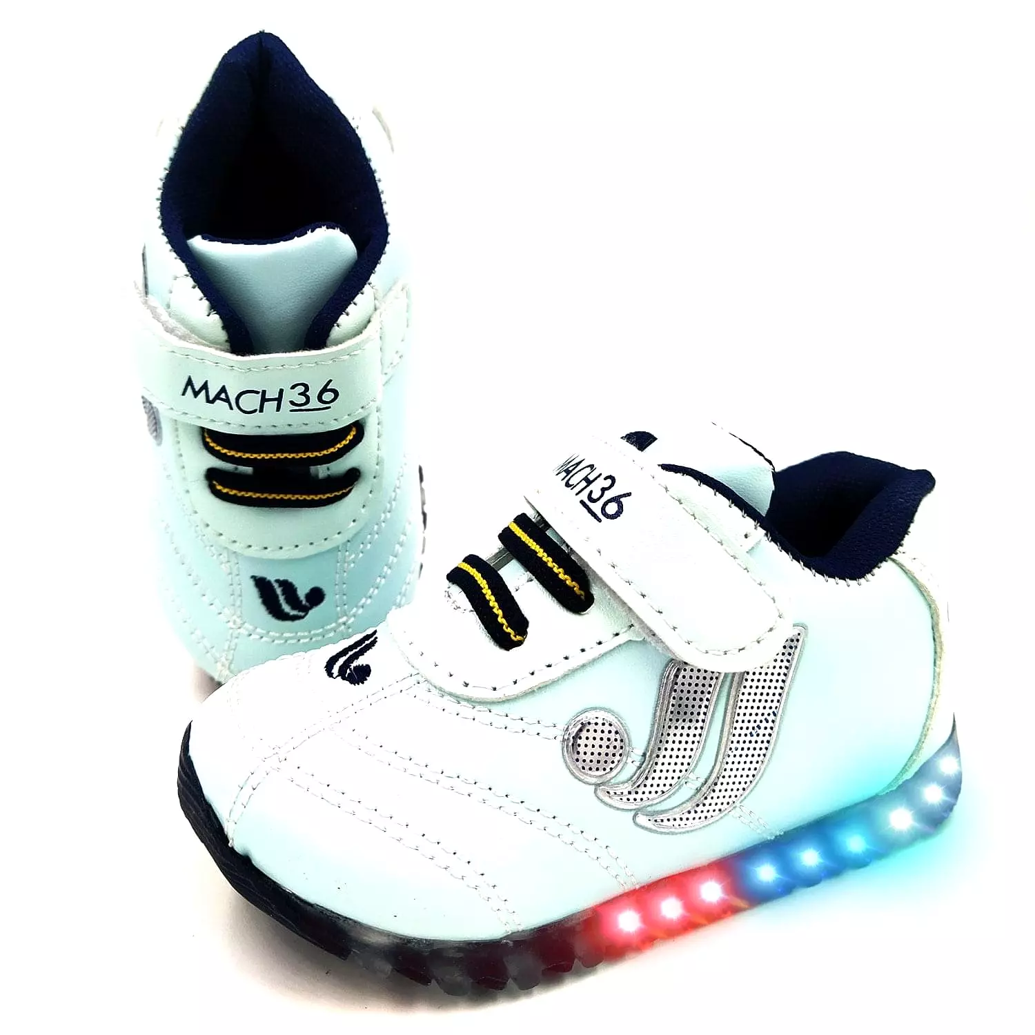 Urbanfeet LED Light White Sports Shoes