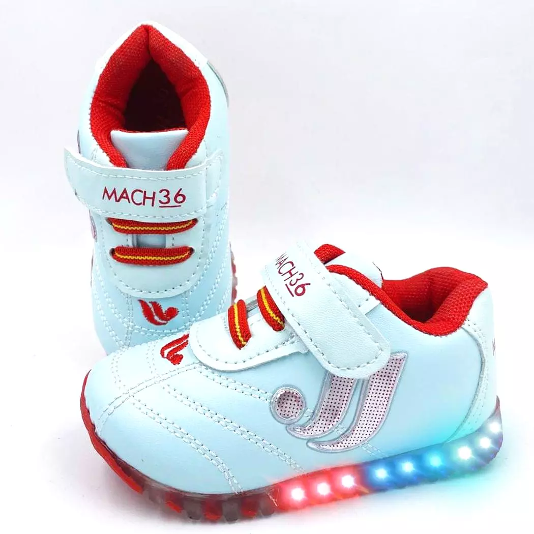 Urbanfeet LED Light White Sports Shoes