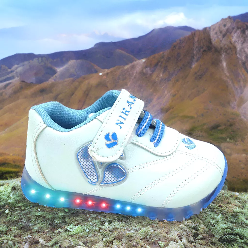 Urbanfeet LED Light White Sports Shoes