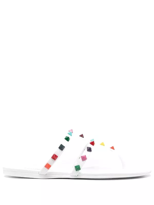 Valentino Garavani Rockstud thong flat sandals