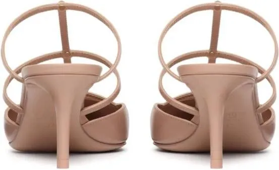 Valentino Garavani Rockstud Wispy 60mm leather mules Pink