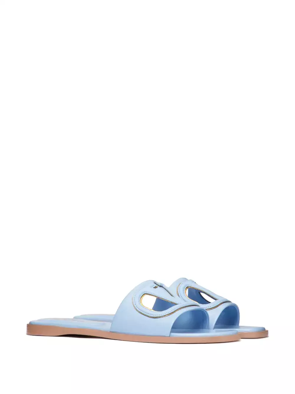 Valentino Garavani V Logo Slide Sandal