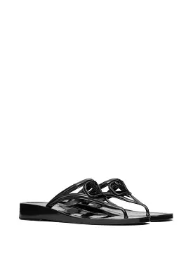 Valentino Garavani V Logo Thong Sandal