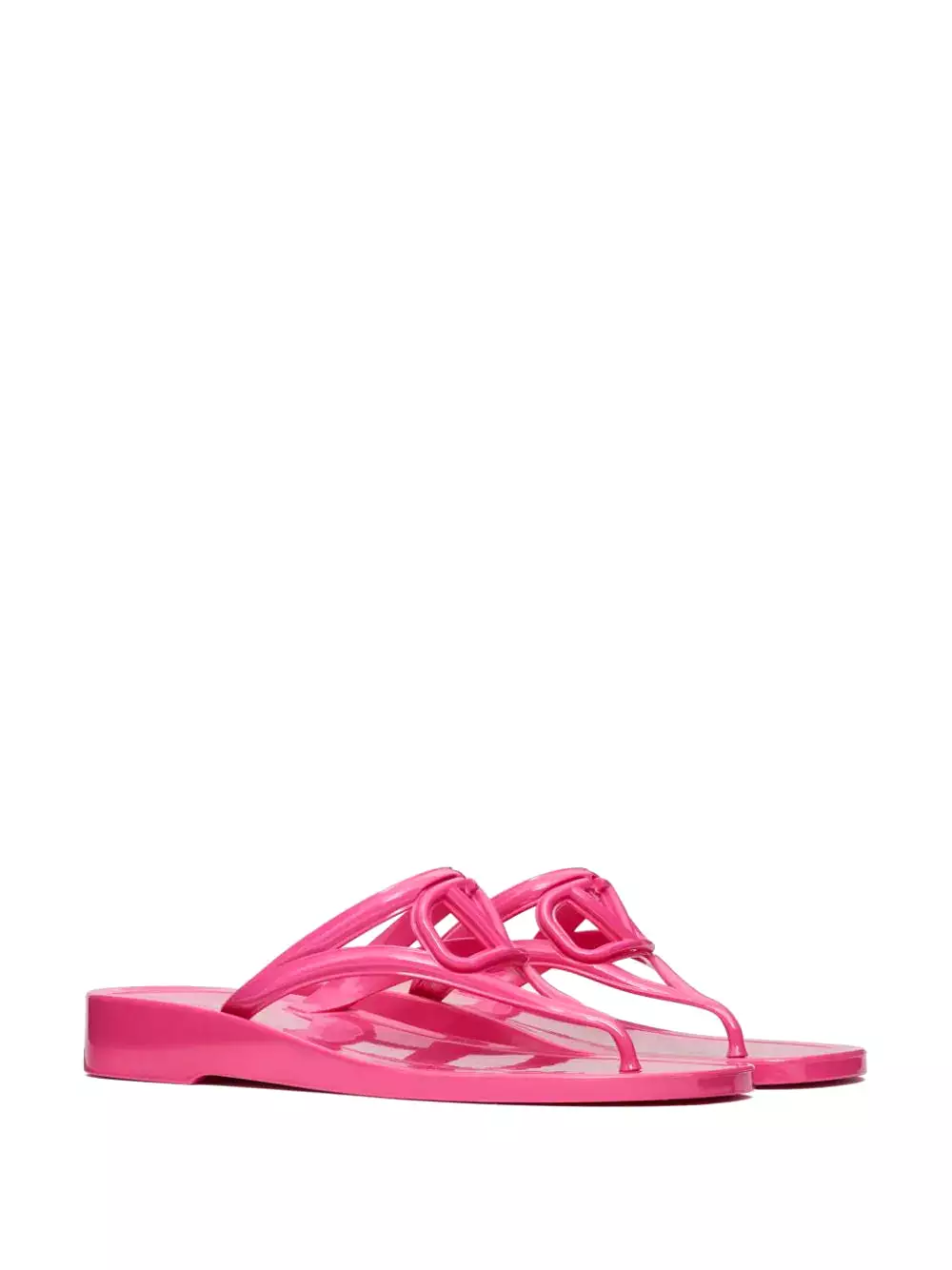 Valentino Garavani V Logo Thong Sandal