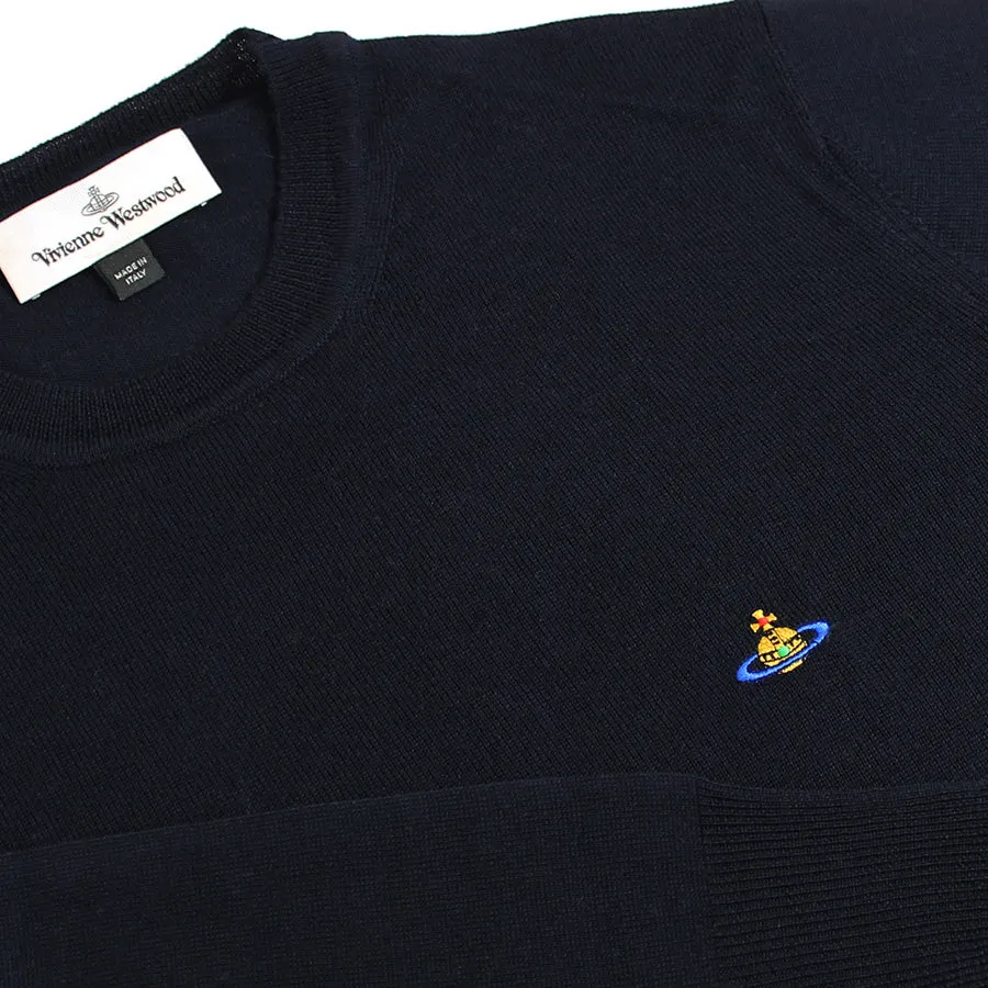 Vivienne Westwood - Crew Neck Jumper in Navy