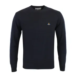 Vivienne Westwood - Crew Neck Jumper in Navy