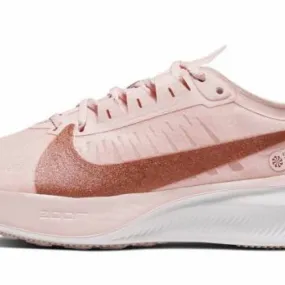 Women nike zoom gravity running shoes echo pink/mtlc red bronze s