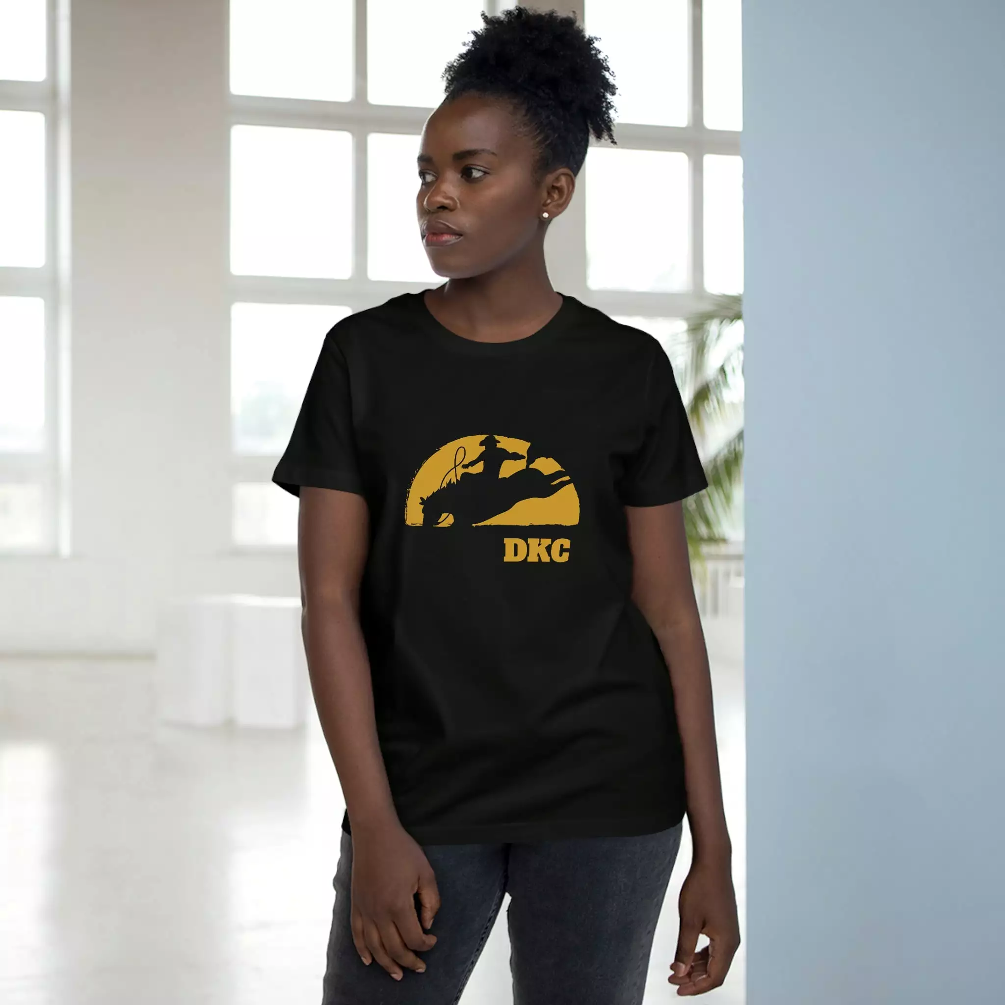 Women’s DKC horse Jump crew neck t-shirt