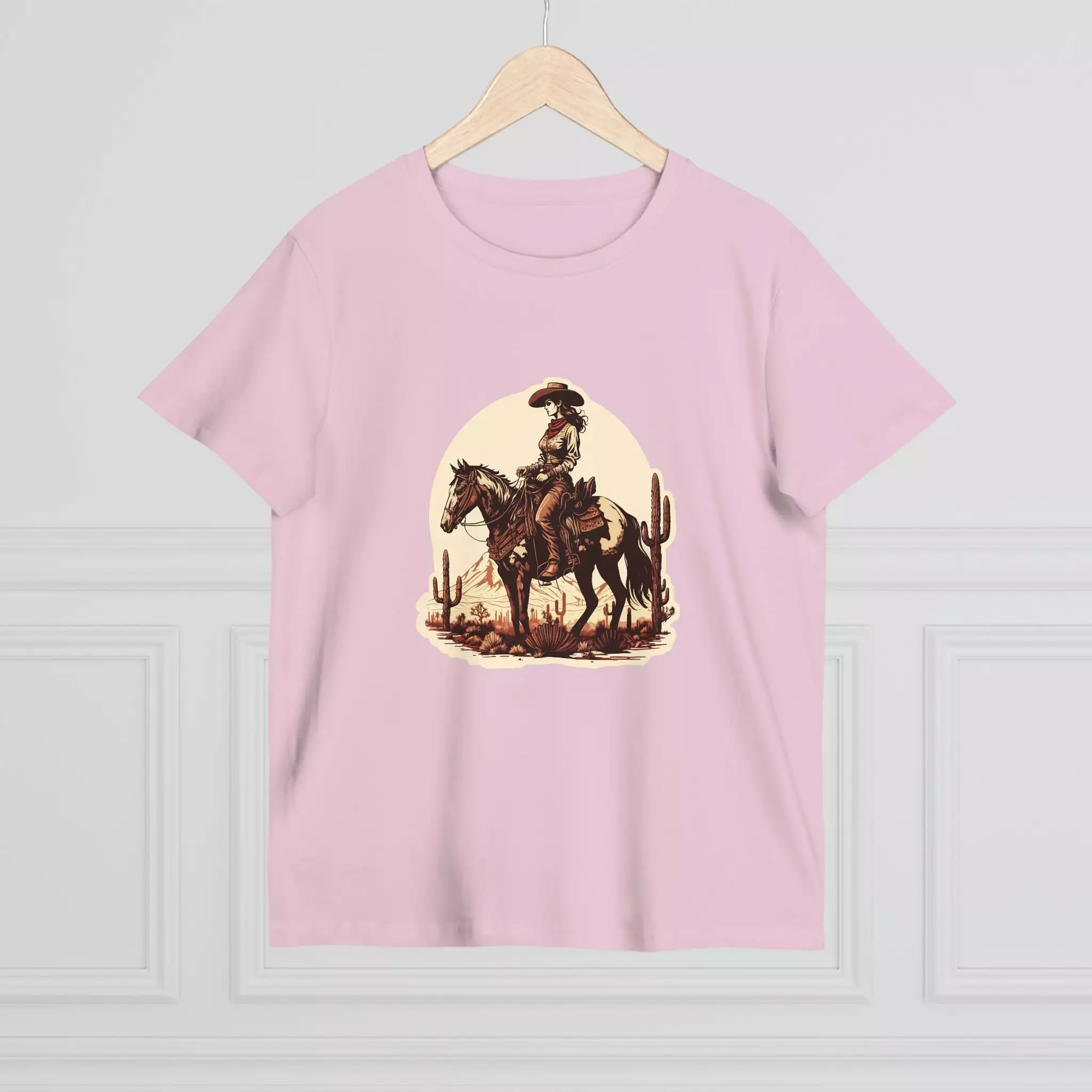 Women’s Western Cowgirl crew neck t-shirt